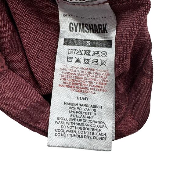 Gymshark Adapt Camo Seamless Stretch Athletic Workout Bike Shorts Women's Small - Picture 6 of 6